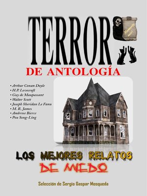 cover image of Terror De Antología. Los Mejores Relatos De Miedo